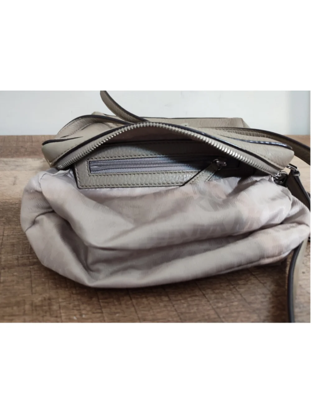 Women's Michael Kors Crossbody Bag One Size Taupe Silver